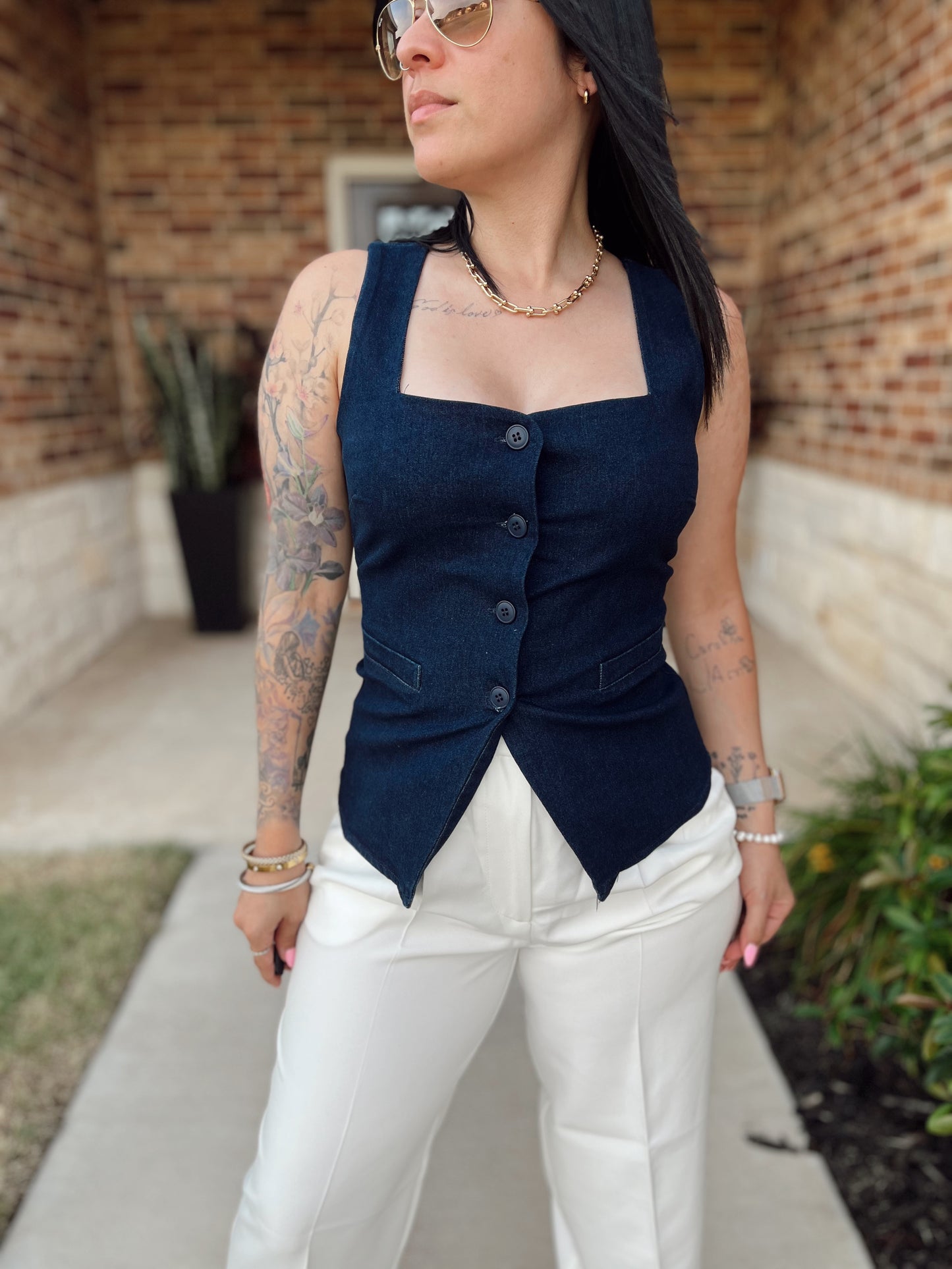 Denim Vest