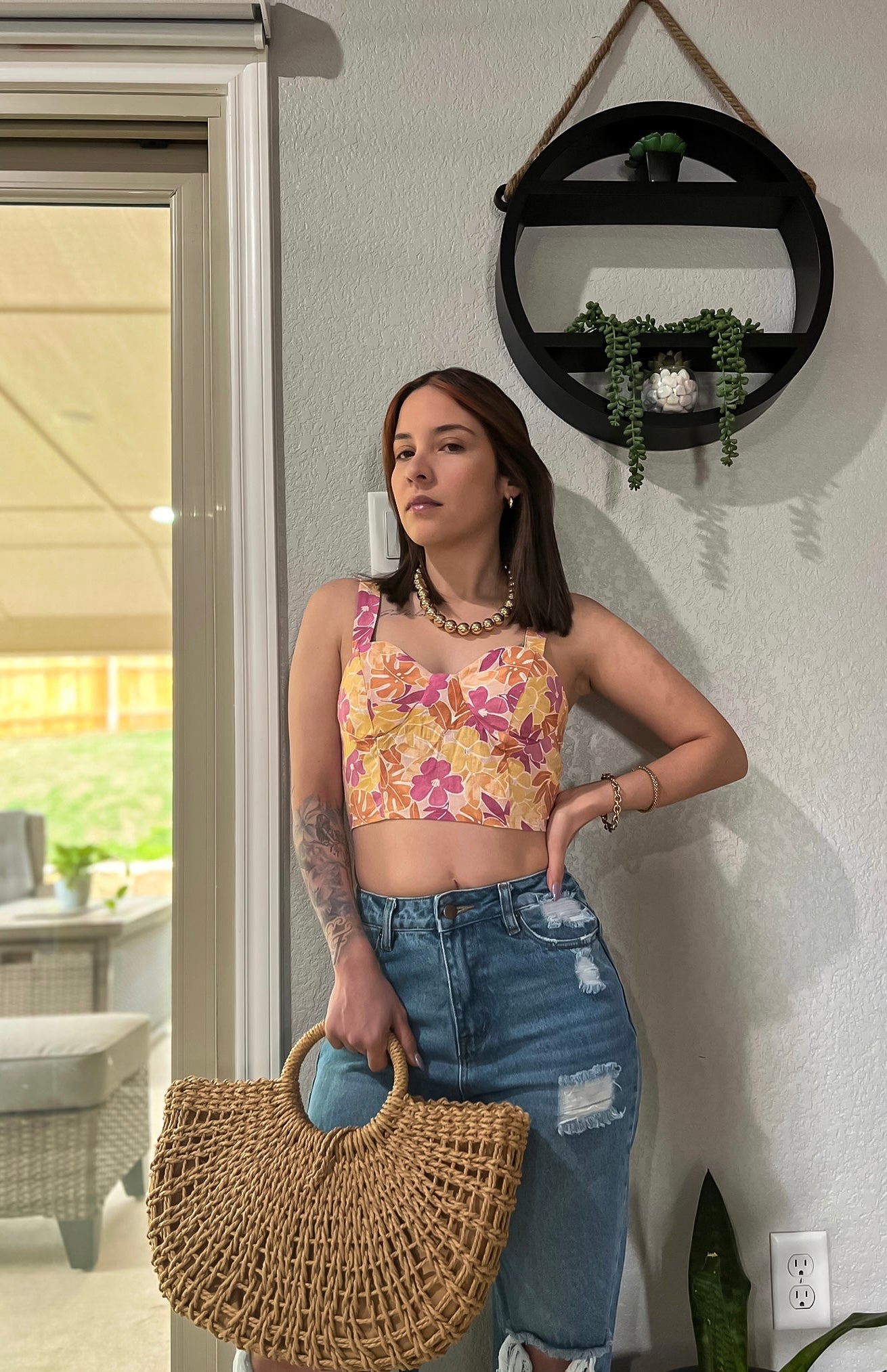 Tropi Crop Top
