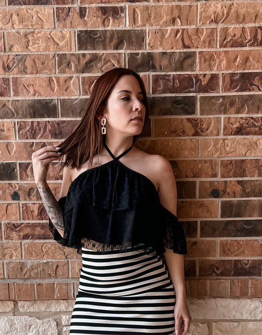 Halter Lace Top