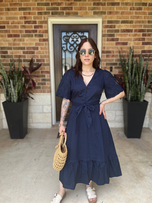 Navy Midi