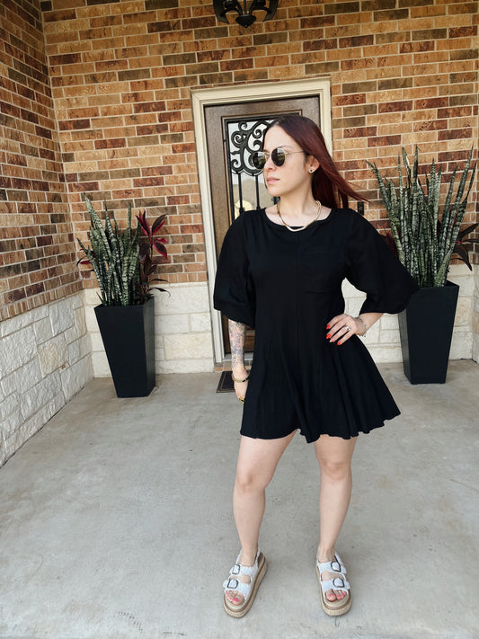 Sleeves Romper