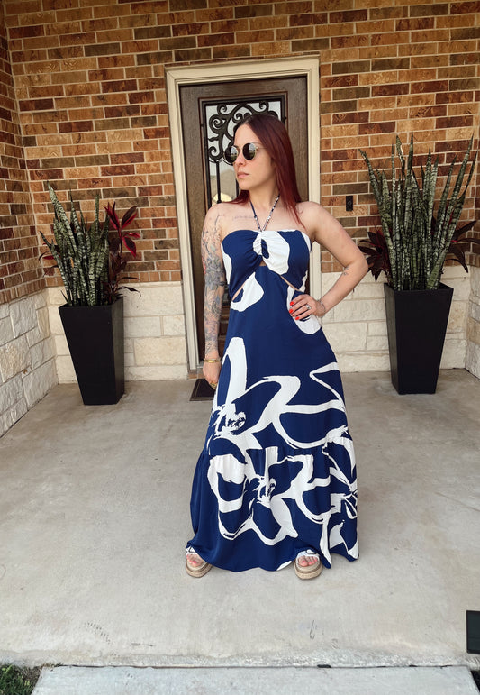 Halter Neck Maxi
