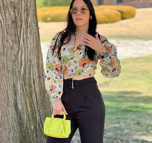 Floral Crop Top
